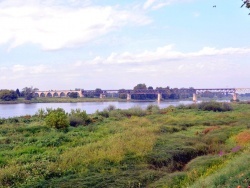 Photo paysage et monuments, Gien - Gien Loiret - Viaduc ferroviaire.