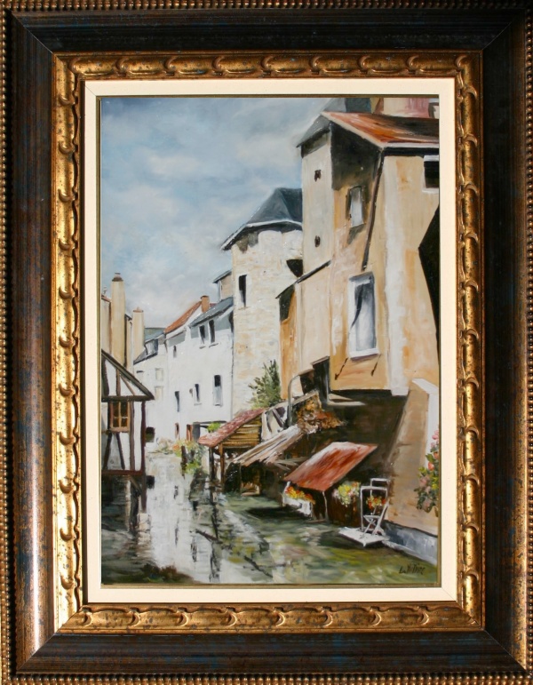 Peinture à l'huile de Gérard victoire artiste peintre à Ladon