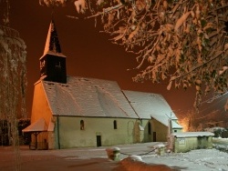 Photo paysage et monuments, Paucourt - L'église en manteau d'hiver, novembre 2010