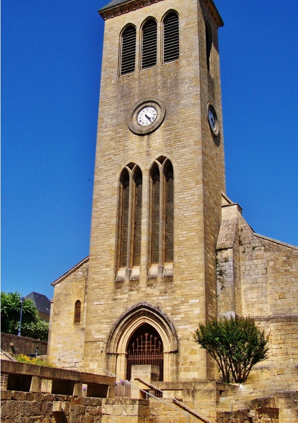 Photo Gourdon - église des Cordiers