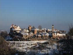 Photo paysage et monuments, Loubressac - Loubressac sous la neige janvier 2013