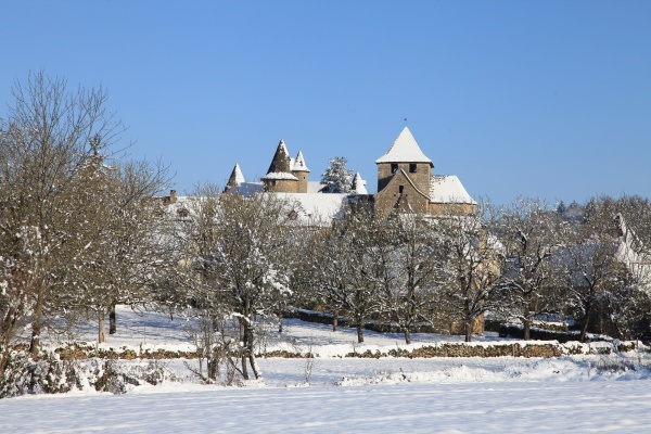 Photo Thégra - Thégra sous la neige janvier 2013