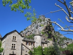 Photo paysage et monuments, La Malène - La Malène, vue sur le chateau