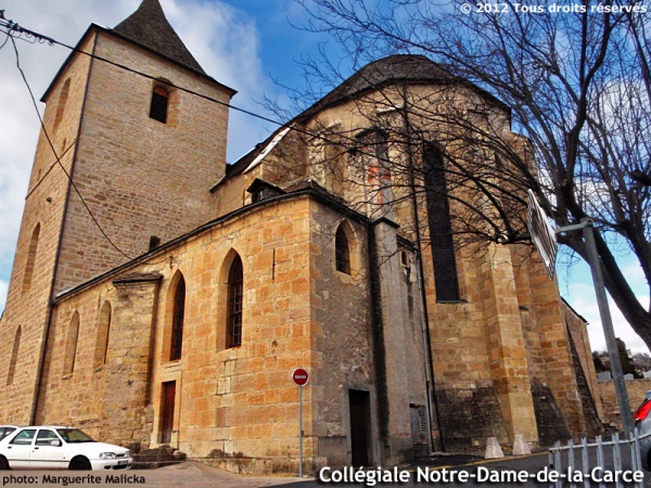 Photo Marvejols - Chevet de la collégiale Notre-Dame-de-la-Carce