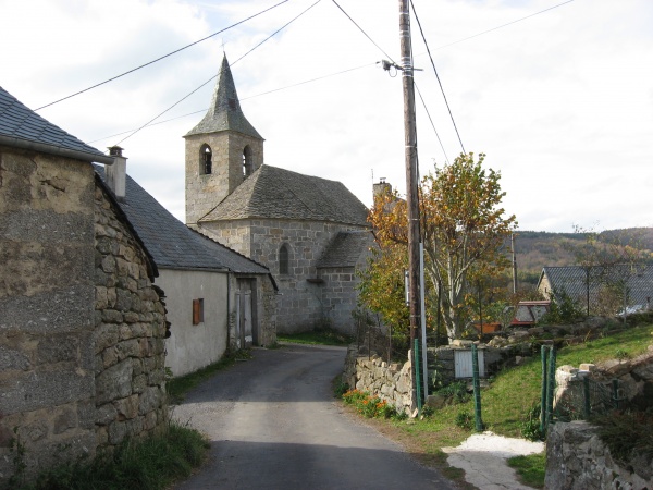 Photo Noalhac - L'église de Bécus