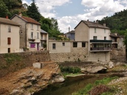 Photo paysage et monuments, Sainte-Croix-Vallée-Française - La Commune