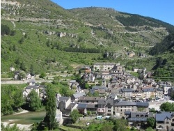 Photo paysage et monuments, Sainte-Enimie - Sainte-Enimie, un village magnifique