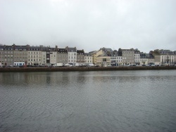 Photo paysage et monuments, Cherbourg-Octeville - Maisons autour du port de plaisance à Cherbourg