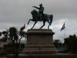 Photo paysage et monuments, Cherbourg-Octeville - La statue de Napoléon sur son cheval à Cherbourg