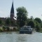 Photo Tours-sur-Marne - canal l'église vu du pont