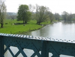 Photo paysage et monuments, Maizey - La Meuse vue du pont de la prairie