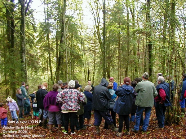 Les habitants de Vaudeville le Haut, ne ratent jamais cette sortie avec l'O N F
