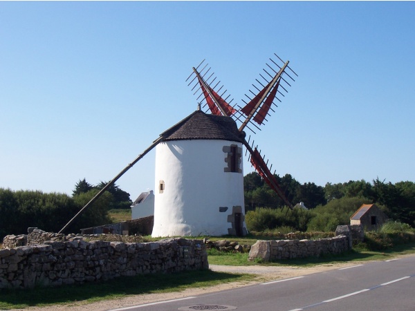 Photo Erdeven - Erdeven - Moulin à vent... avant