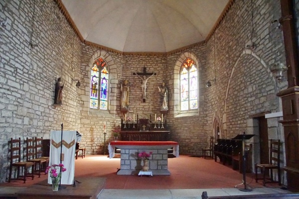 Photo Guéhenno - église Saint Pierre