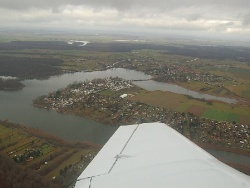 Photo vie locale, Mittersheim - vue du ciel