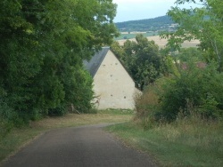 sur le chemin de campagne....