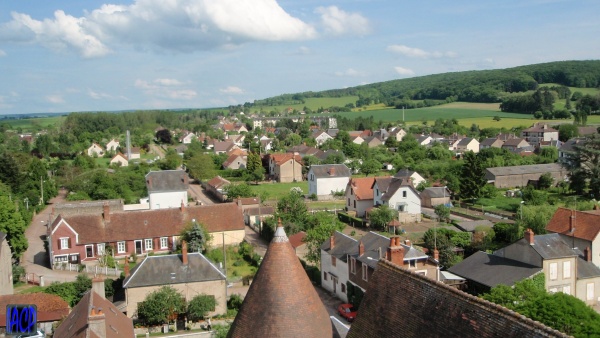 Photo Prémery - Prémery vue du ciel.