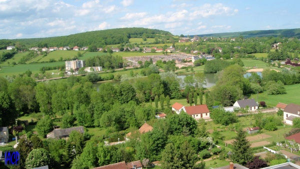 Photo Prémery - Prémery vue du ciel.