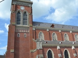 Photo paysage et monuments, Aubers - église Saint Vaast