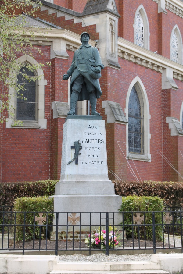 Photo Aubers - le monument aux morts