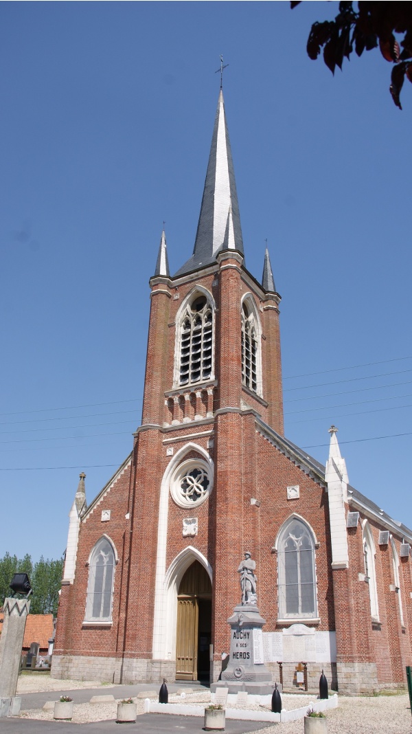 Photo Auchy-lez-Orchies - église Sainte berthe