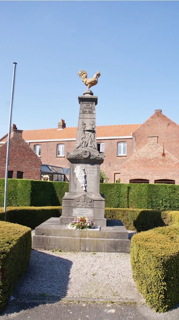 Photo Bachy - le monument aux morts