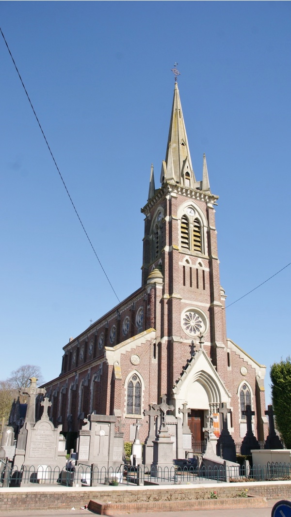 Photo Beaucamps-Ligny - église Saint pierre