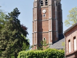 Photo paysage et monuments, Bersée - /église St Etienne