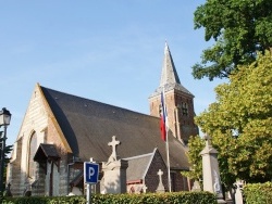 Photo paysage et monuments, Broxeele - église Saint Quentin