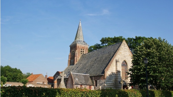 Photo Broxeele - église Saint Quentin