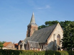 Photo paysage et monuments, Broxeele - église Saint Quentin