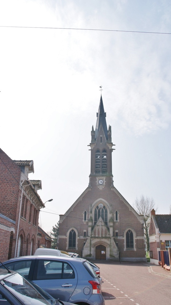 Photo La Chapelle-d'Armentières - église Notre Dame