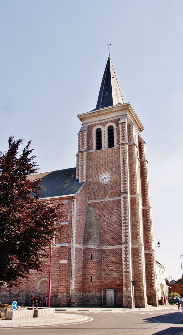 Photo Flers-en-Escrebieux - L'église