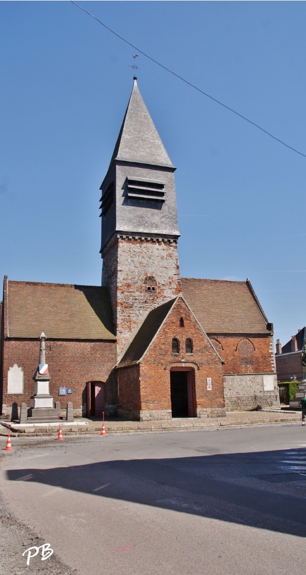 Photo Flines-lez-Raches - --église St Michel