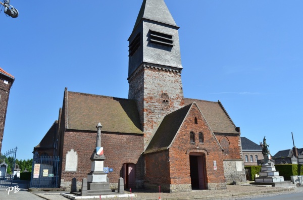 Photo Flines-lez-Raches - --église St Michel