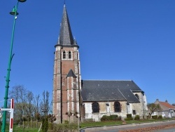 Photo paysage et monuments, Hallennes-lez-Haubourdin - ++église St Vaast