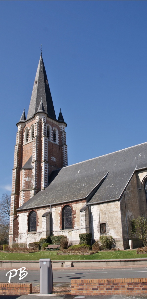 Photo Hallennes-lez-Haubourdin - ++église St Vaast