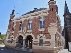 Photo paysage et monuments, Haspres - la mairie