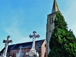 Photo paysage et monuments, Houtkerque - L'église