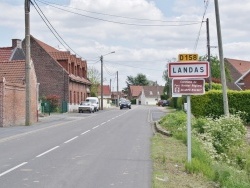 Photo paysage et monuments, Landas - la commune