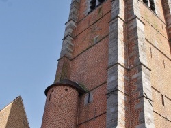 Photo paysage et monuments, Leers - ++église St Vaast