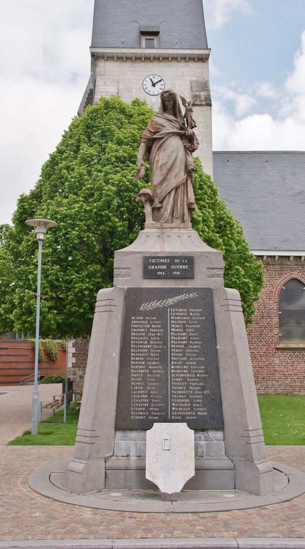 Photo Lezennes - le monument aux morts