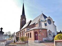 Photo paysage et monuments, Mérignies - **église St Amand