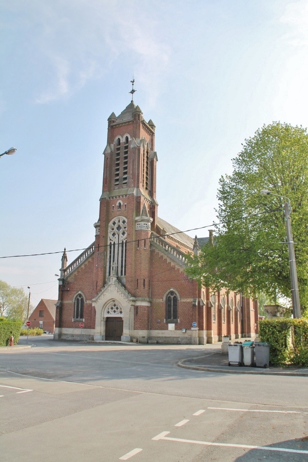 Photo Neuf-Berquin - église Saint Gilles