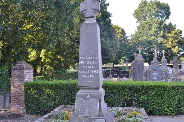 Photo Ochtezeele - le monument aux morts