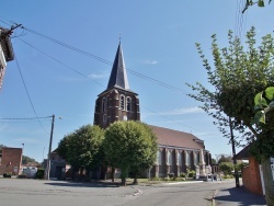 Photo paysage et monuments, Ostricourt - église Saint Vaast