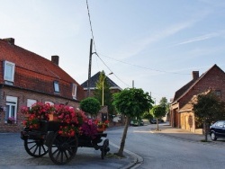 Photo paysage et monuments, Oxelaëre - Rue de La Mairie