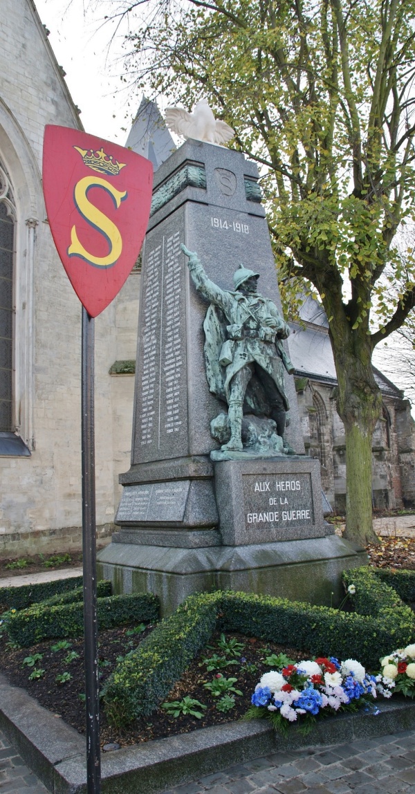 Photo Seclin - le monument aux morts