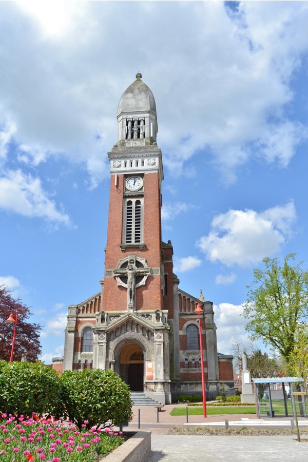 Photo Steenwerck - église  Saint Jean baptiste