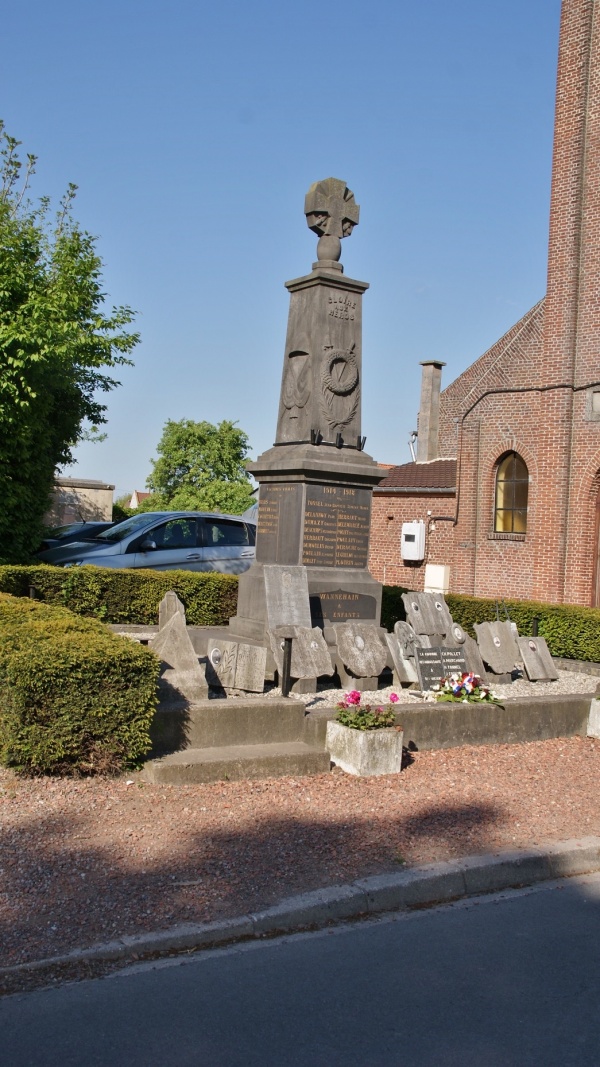 Photo Wannehain - le monument aux morts